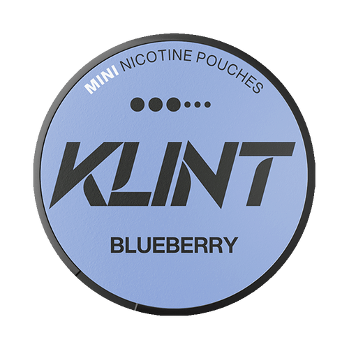 Klint Blueberry Mini 6,4mg, 5-pakke med nikotinposer