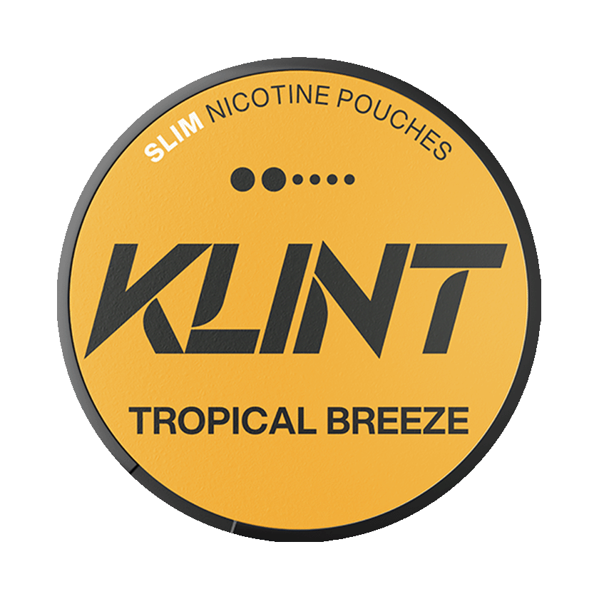 Klint Tropical Breeze 5,6mg, 5-pakke med nikotinposer