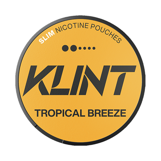 Klint Tropical Breeze 5,6mg, 5-pakke med nikotinposer