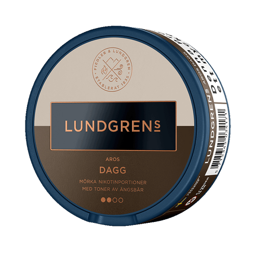 Lundgrens Aros Dagg 8mg, 5-pakke med nikotinposer