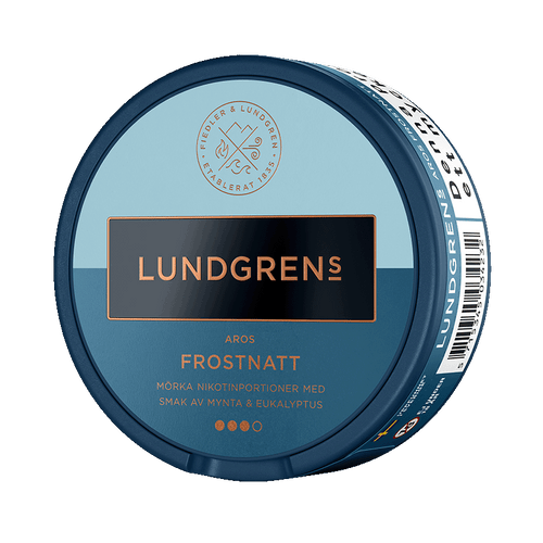 Lundgrens Aros Frostnatt 10mg, 5-pakke med nikotinposer
