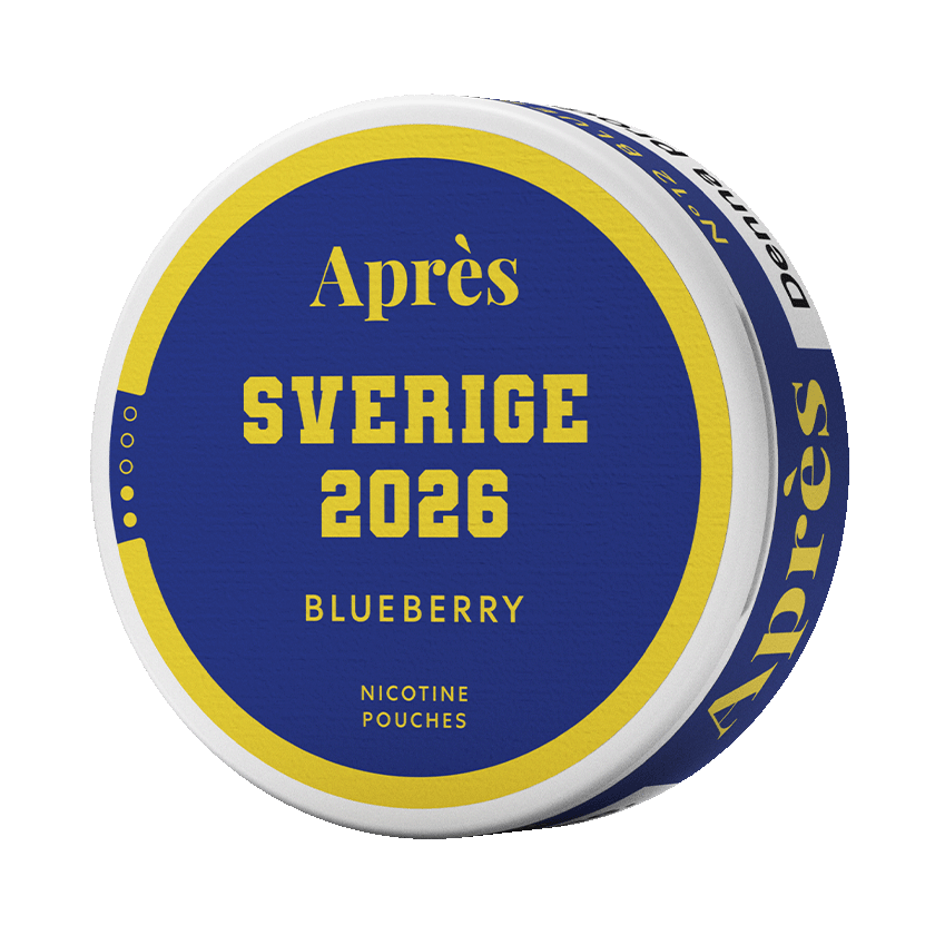 Après No.12 Blueberry 4,4mg, 5-pakke med nikotinposer