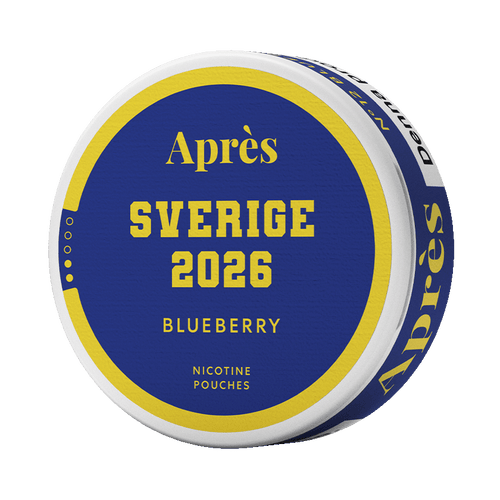 Après No.12 Blueberry 4,4mg, 5-pakke med nikotinposer