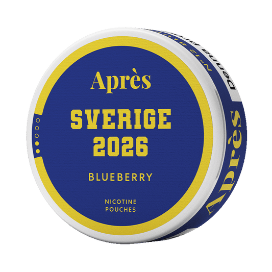 Après No.12 Blueberry 4,4mg, 5-pakke med nikotinposer