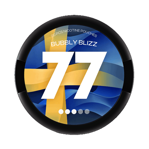 77 Bubbly Blizz 10,4mg, 5-pakke med nikotinposer