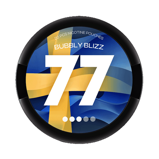 77 Bubbly Blizz 10,4mg, 5-pakke med nikotinposer