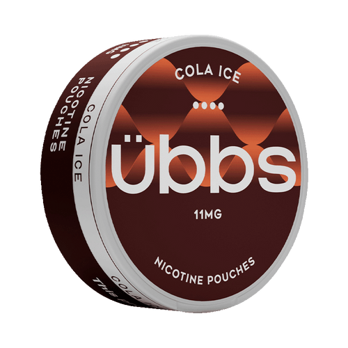Übbs Cola Ice Strong 11mg, 5-pakke med nikotinposer