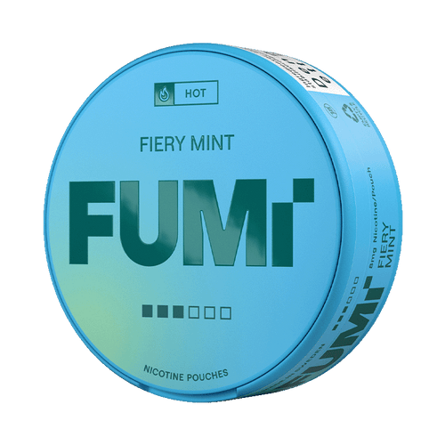 FUMi Fiery Mint 8mg, 5-pakke med nikotinposer