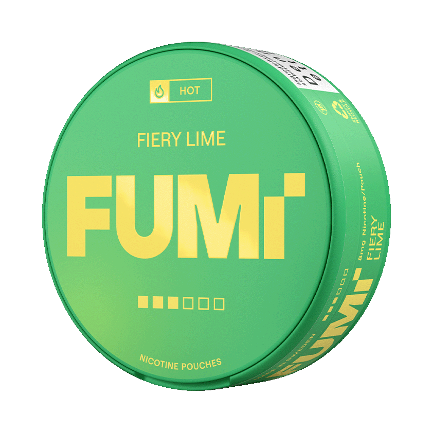 FUMi Fiery Lime 8mg, 5-pakke med nikotinposer