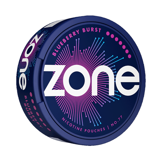 ZONE No77 Blueberry Burst 17mg, 5-pakke med nikotinposer
