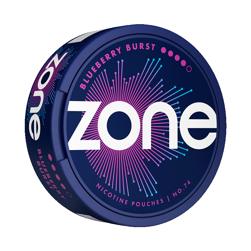 ZONE No74 Blueberry Burst 11mg, 5-pakke med nikotinposer