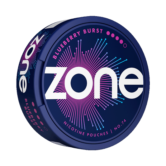 ZONE No74 Blueberry Burst 11mg, 5-pakke med nikotinposer