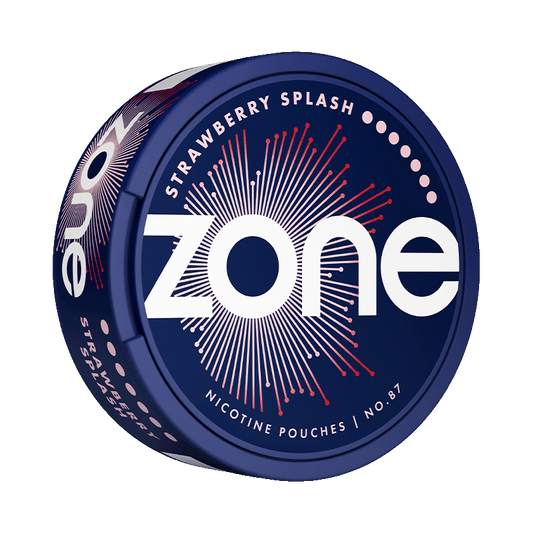 ZONE No87 Strawberry Splash 17mg, 5-pakke med nikotinposer