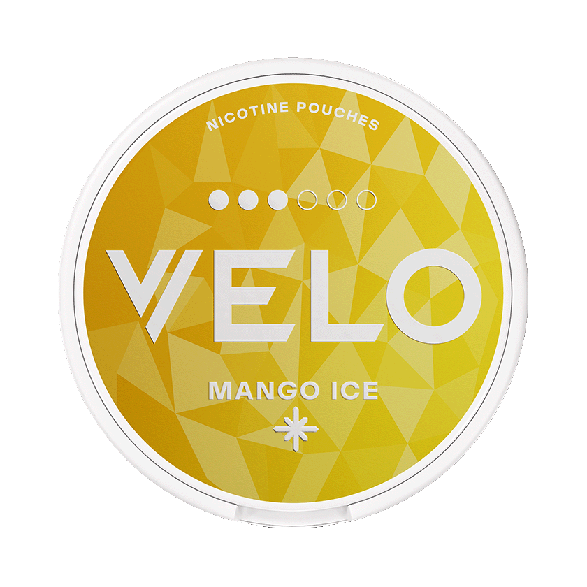 VELO Mango Ice 8mg, 5-pakke med nikotinposer