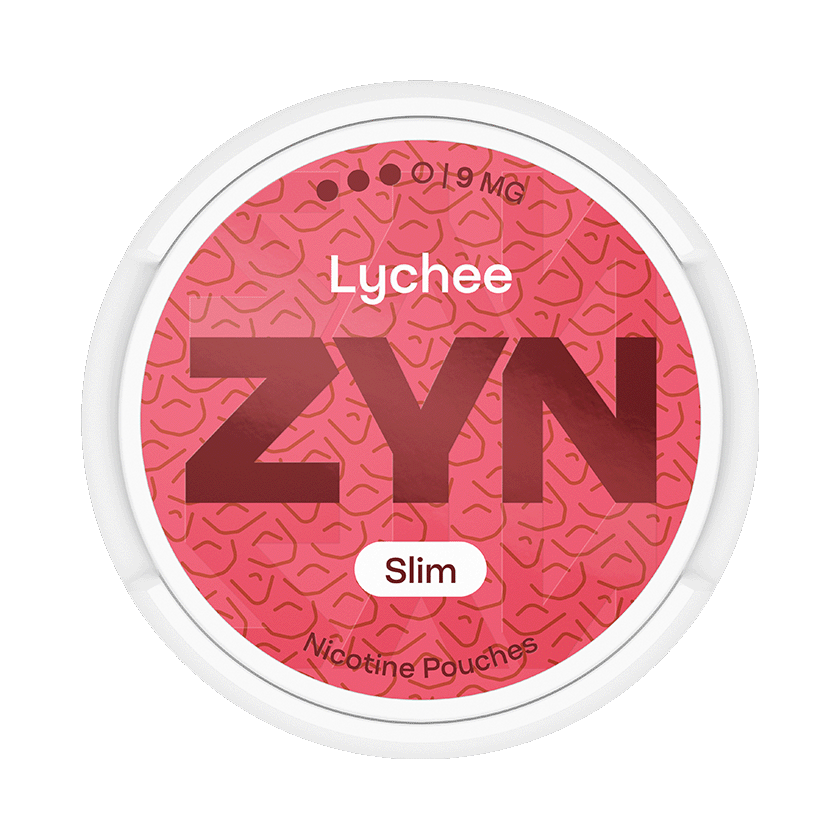 ZYN Lychee 9mg, 5-pakke med nikotinposer