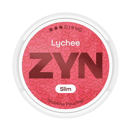 ZYN Lychee 9mg, 5-pakke med nikotinposer