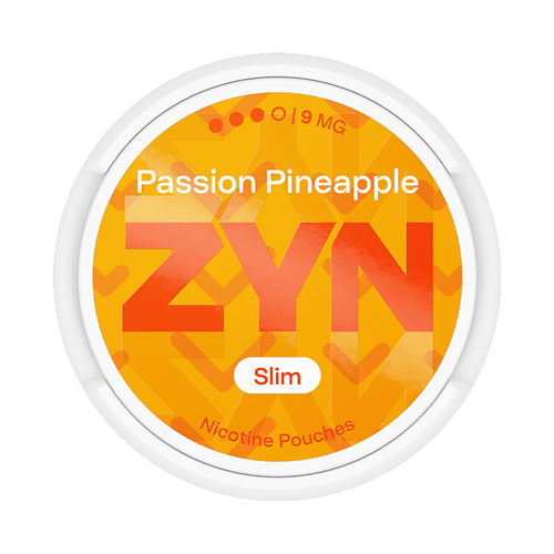 ZYN Passion Pineapple 9mg, 5-pakke med nikotinposer
