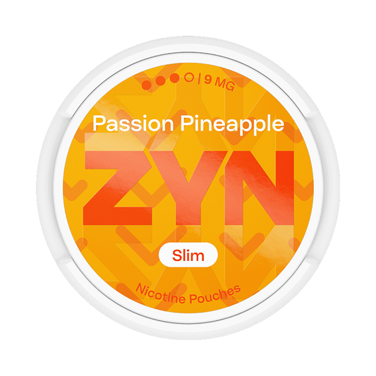 ZYN Passion Pineapple 9mg, 5-pakke med nikotinposer