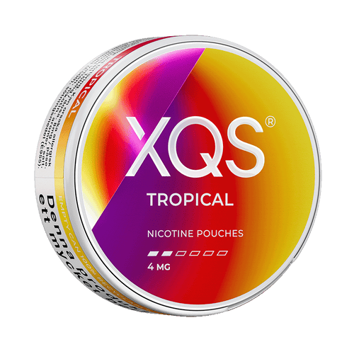 XQS Tropical 4mg, 5-pakke med nikotinposer