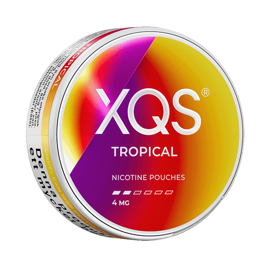 XQS Tropical 4mg, 5-pakke med nikotinposer