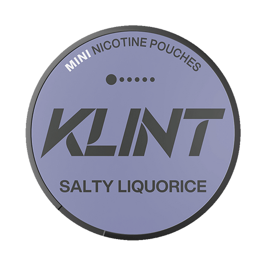 Klint Salty Liquorice Mini 3,2mg, 5-pakke med nikotinposer