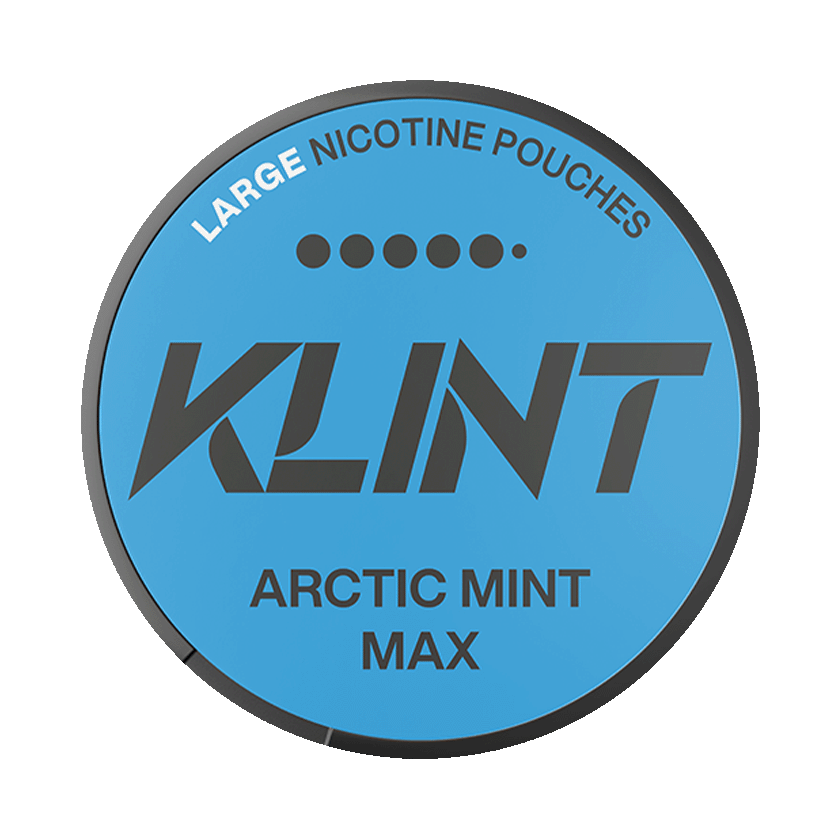 Klint Arctic Mint Max 12,3mg, 5-pakke med nikotinposer