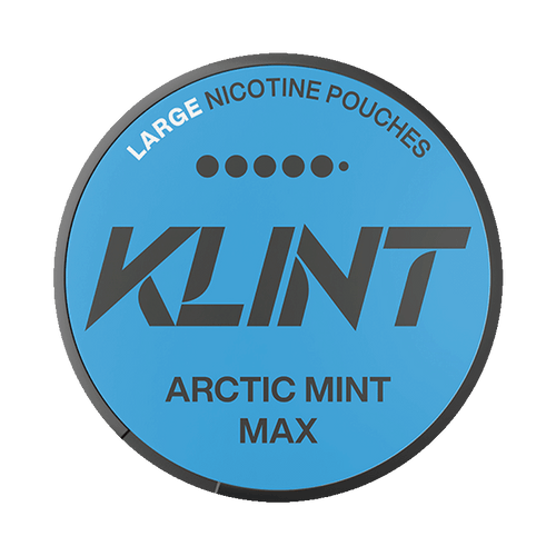 Klint Arctic Mint Max 12,3mg, 5-pakke med nikotinposer