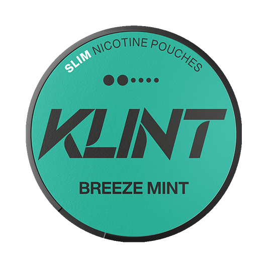 Klint Breeze Mint 5,6mg, 5-pakke med nikotinposer