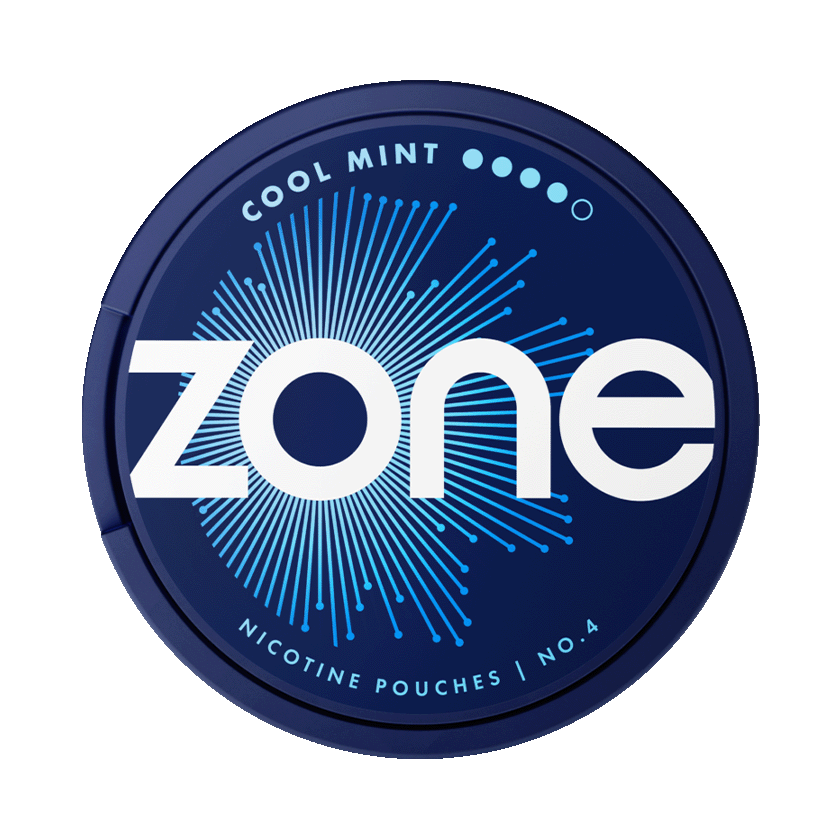 ZONE No4 Cool Mint 11mg, 5-pakke med nikotinposer