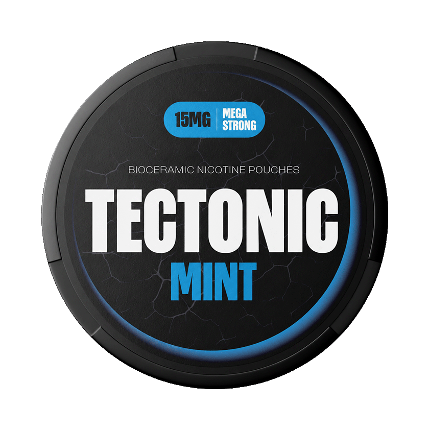 Tectonic Mint 15mg, 5-pakke med nikotinposer