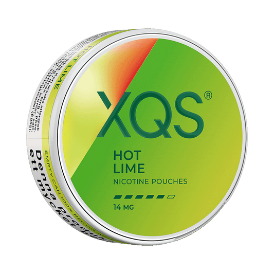 XQS Hot Lime 14mg, 5-pakke med nikotinposer