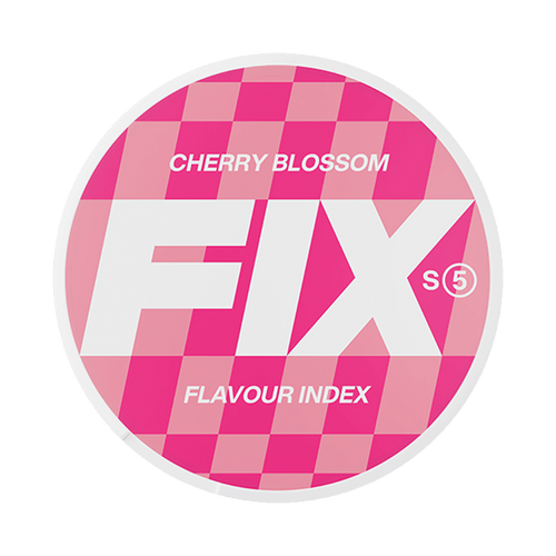 FIX Cherry Blossom 11,5mg, 5-pakke med nikotinposer