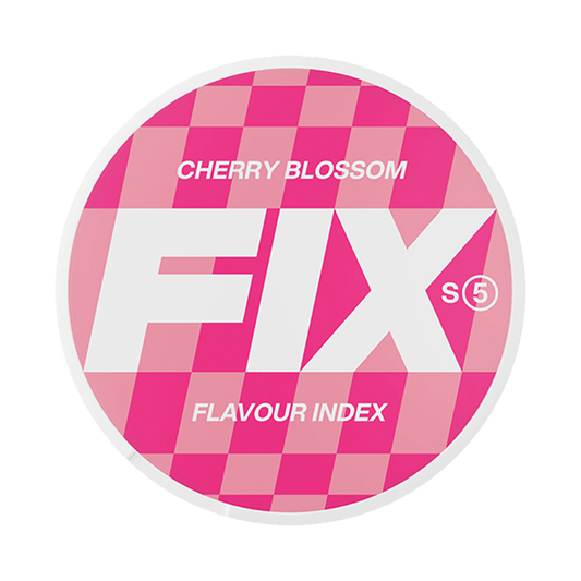 FIX Cherry Blossom 11,5mg, 5-pakke med nikotinposer