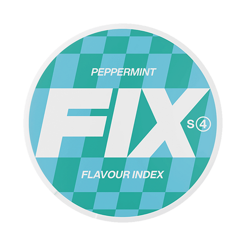 FIX Peppermint 11,2mg, 5-pakke med nikotinposer