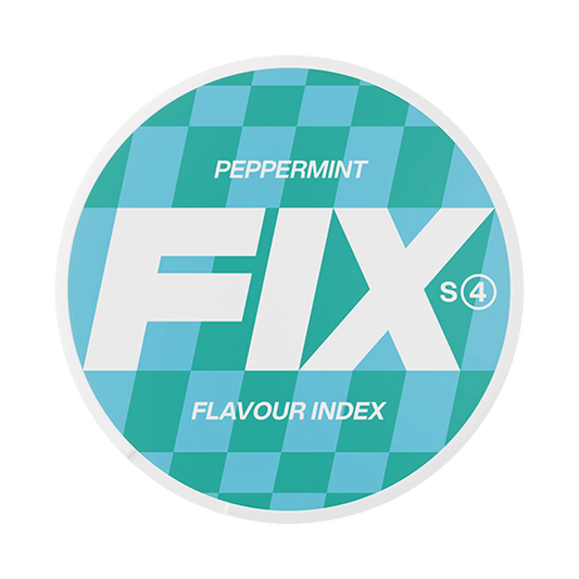 FIX Peppermint 11,2mg, 5-pakke med nikotinposer