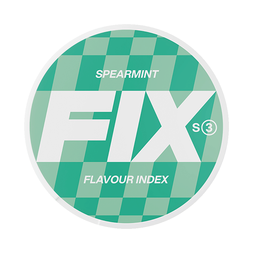 FIX Spearmint 8,4mg, 5-pakke med nikotinposer