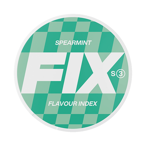 FIX Spearmint 8,4mg, 5-pakke med nikotinposer