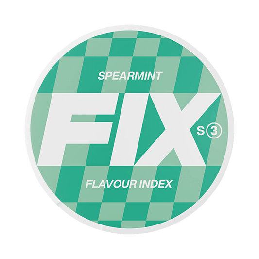 FIX Spearmint 8,4mg, 5-pakke med nikotinposer