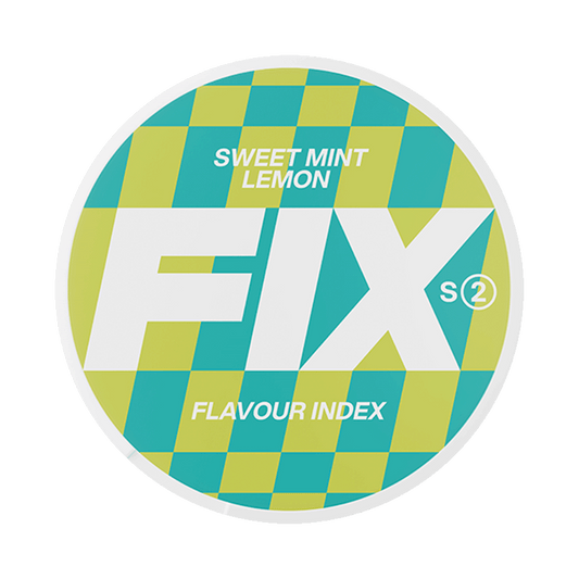 FIX Sweet Mint Lemon 5,6mg, 5-pakke med nikotinposer