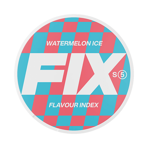 FIX Watermelon Ice 11,5mg, 5-pakke med nikotinposer