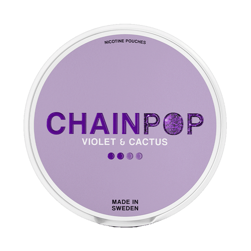 Chainpop Violet & Cactus 5mg, 5-pakke med nikotinposer