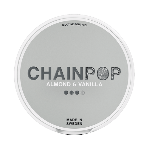Chainpop Almond & Vanilla 9mg, 5-pakke med nikotinposer