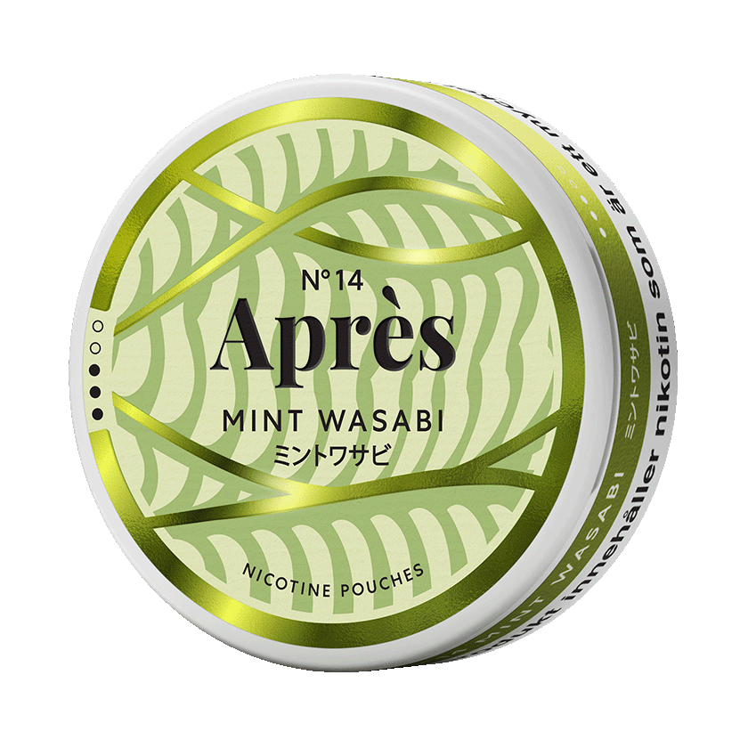Après No.17 Mint Wasabi 5,5mg, 5-pakke med nikotinposer