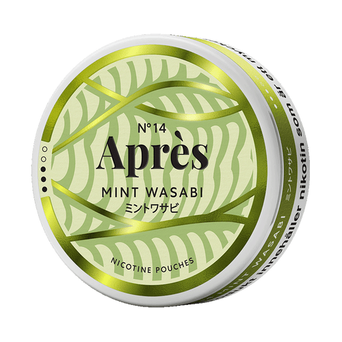Après No.17 Mint Wasabi 5,5mg, 5-pakke med nikotinposer