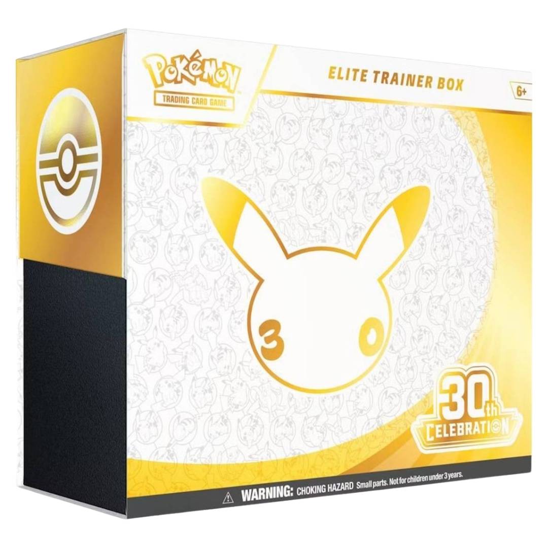 Pokémon 30th Celebration Elite Trainer Box, fabrikkforseglet