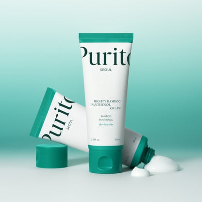 Purito Mighty Bamboo Panthenol Cream 100 ml fra Purito – offisielt produktbilde 3