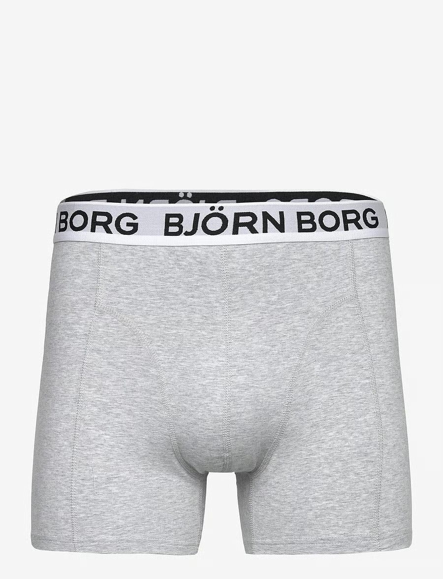 Björn Borg COTTON STRETCH BOXER 5p herreunderbukser, 5-pack
