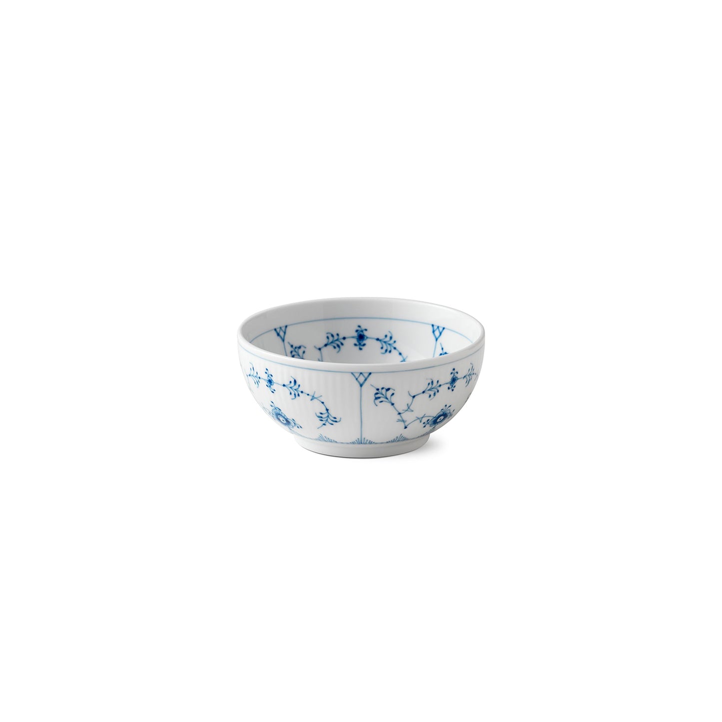 Musselmalet Riflet bolle, 47 cl