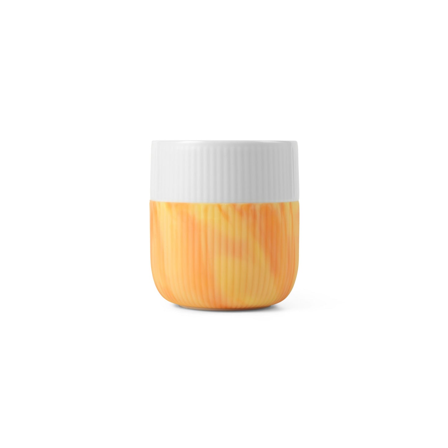 Riflet kontrast marmor-krus, Fiery Yellow, 35 cl