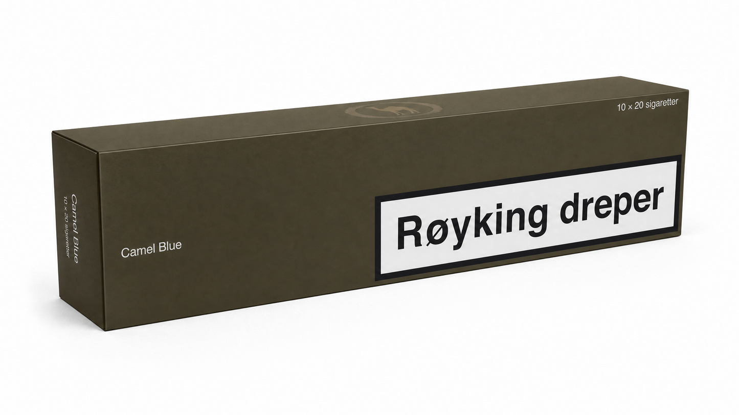 Camel Blue kartong - 200 stk